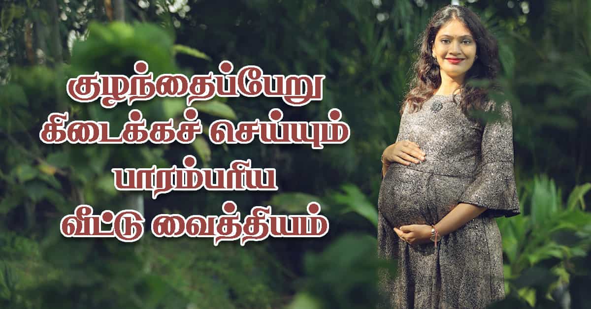 குழந்தைப்பேறு கிடைக்க செய்யும் பாரம்பரிய வீட்டு மருத்துவம்